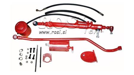 AUXILIARY HYDRAULIC STEERING SET INTERNATIONAL IHC CASE 654 S