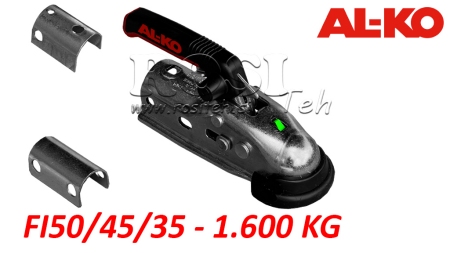GANCIO DI TRAINO AL-KO AK-161 PER AUTO RIMORCHIO ROTONDA 1.600 kg FI50-45-35