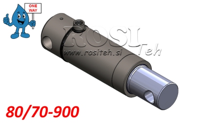 CILINDRO IDRAULICO MONO 80/70-900