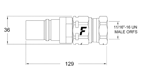 MUŠKA BRZA SPOJKA ZA MULTI-FASTER 3/8 3PLK 3PLV A MOBILNI DIO