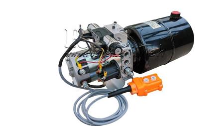 MINI HYDRAULIC POWER-PACK 12V DC - 1,6kW = 2,1cc - 8 lit - two way assembly (metal)