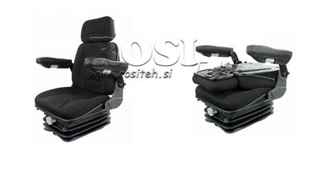 UNIVERSAL SEAT FOR TRACTOR AND OTHER MACHINES WITH ARMREST -COMFORT 