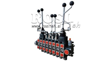 HYDRAULICKÝ VENTIL HIAB 8xPC70   2X EURO JOYSTICK 3 POS