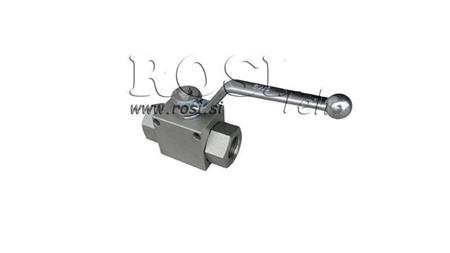 HYDRAULIC SHUT-OFF VALVE RS2 1/4 - 500BAR - 25 lit