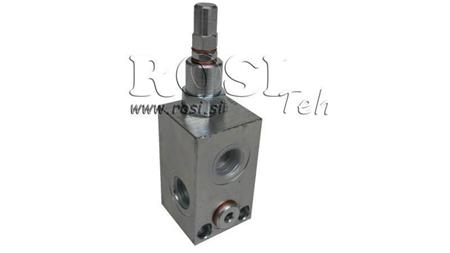 HYDRAULIC PRESSURE REGULATOR VMP 1/2 10-180 BAR