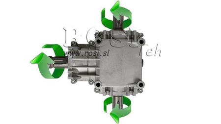 REDUCTOR DE ÁNGULO PTO-R22T 1:2 (23HP-17kW)