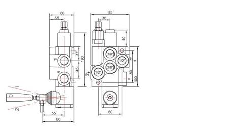 VANNE HYDRAULIQUE 1xP40 UNIDIRECTIONNELLE C1