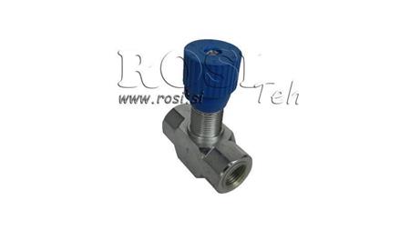 FLOW REGULATOR VRFB - THROTTLE VALVE 3/8 TWO DIRECTION - 30lit