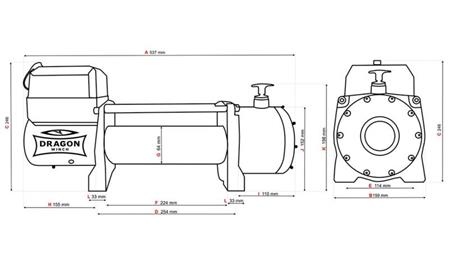 ΗΛΕΚΤΡΙΚΟ ΜΗΧΑΝΙΣΜΟ ΣΥΡΜΑΤΟΣ 12 V DWM 13000 HD - 5897 kg - ΣΥΝΘΕΤΙΚΟ ΣΥΡΜΑ
