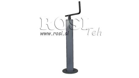 GAMBA DI SUPPORTO FILETTATA (ALTEZZA 750mm - CORSA 430mm) - 1.000KG