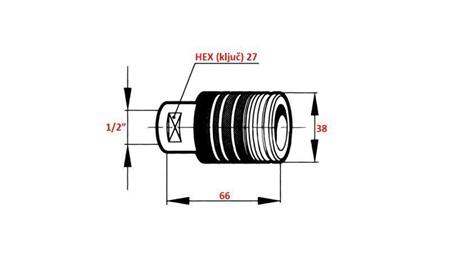 QUICK COUPLER TRACTOR FEMALE PUSH - PULL 1/2