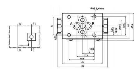 CHECK VALVE CETOP 3 (B)