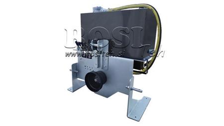 TRACTOR HYDRAULIC AGGREGATE CAPACITY 100lit FLOW 53lit/min 4XP80 - WITH OIL COOLER