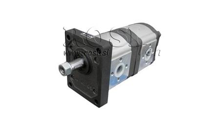 HYDRAULIC PUMP TRACTOR - DOUBLE FIAT ŠTORE 505 RAKOVICA - ZPB F14/11B2G2LI1 LEFT