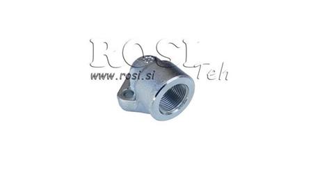 PIPE CONNECTOR 1/2 - ANGLE FLANGE fi 30