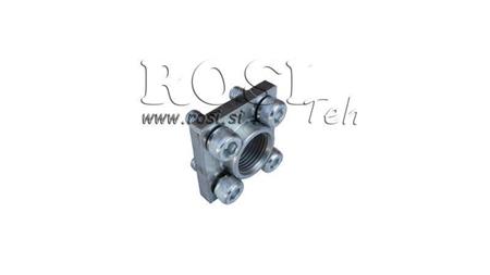 PIPE CONNECTION 3/8 - FLAT FLANGE fi 30