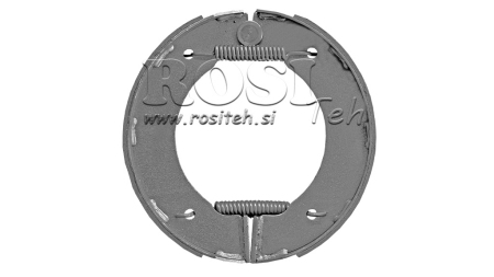 PLAQUE DE FREIN POUR ESSIEU 1500-1600-1800-2000MM