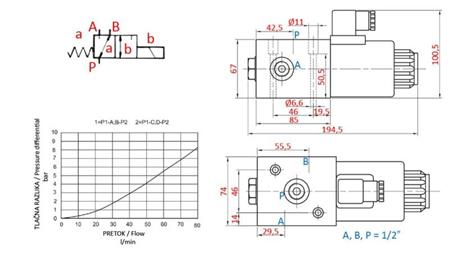 3 WAY VALVE 1/2 24V - 80lit