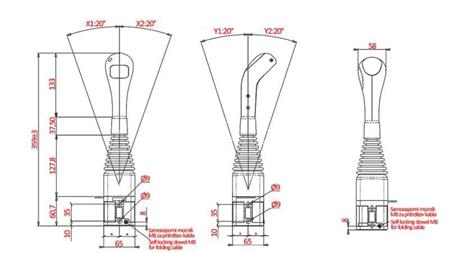 JOYSTICK NIMCO ΓΙΑ ΣΤΡΟΓΓΥΛΟ ΓΕΡΑΝΟ - ΧΩΡΙΣ ΚΟΥΜΠΙ