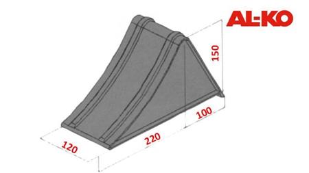 METAL WEDGE STOP AL-KO 1.600 kg