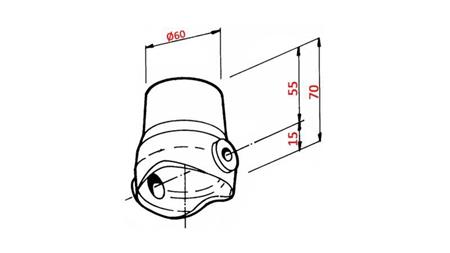 DUMP TRUCK BOX HEAD fi 60 UPPER