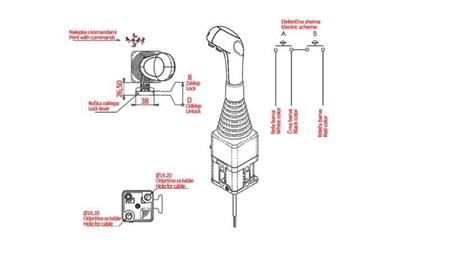 JOYSTICK NIMCO PER VERRICELLO A PALLA - 2x PULSANTE