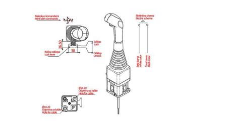 JOYSTICK NIMCO FOR WINCH BALL - 1x BUTTON