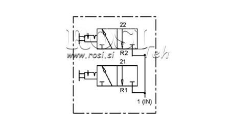 Diagramm 2 TEED PNEUMATILINE KONTROLLER