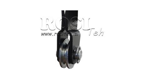 PULL HANDLE L340 WITH PULLEY FI24mm