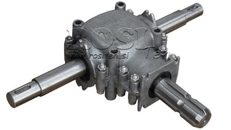 REDUCȚIE DE UNGHI AXĂ DUBLĂ 1: 1.14 (27CP-20kW)