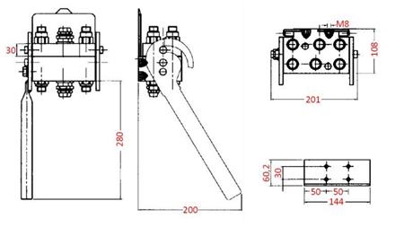 MULTI-FASTER COUPLINGS 6wie BSP1/2 FIXED PART