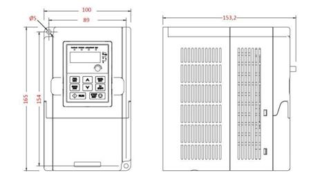 FREQUENCY CONVERTER - INVERTER 1ph 1,5kW GD10-1R5G-S2-B