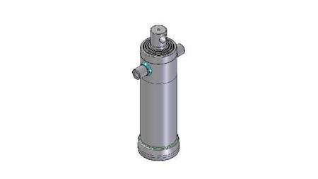 4044F - TELESCOPIC CYLINDER STANDARD/HOLE 4 STAGES TRAVEL 1700 DIAMETER 152
