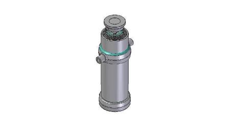 4048S - TELESCOPIC CYLINDER STANDARD/PALLON 4 VAIHEITA ISKU 1950 HALKAISU 190