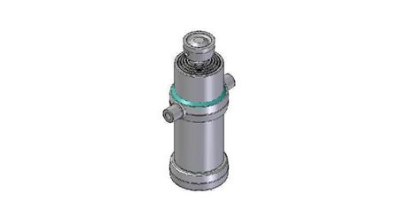 4050S - CILINDRO TELESCOPICO STANDARD/BALL 5 STADI CORSO 1870 DIAMETRO 170