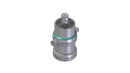 4059F -TELESCOPIC CYLINDER STANDARD/HOLE 6 STAGES STROKE 1810 FI 190