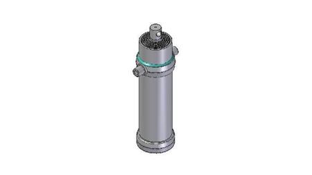 4065F - CILINDRO TELESCOPICO STANDARD/HOLE 6 STADI CORSO 3765 DIAMETRO 190