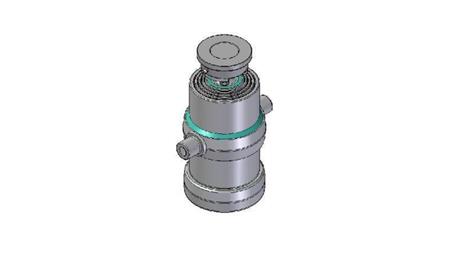 4081S - TELESCOPINEN SYLINTERI STANDARD/PALLON 4 VAIHEEN ISKU 1190 HALKAISIJA 190