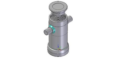 5020S -CILINDRO TELESCOPICO STANDARD/BALL 5 STADI CORSO 680 DIAMETRO 112