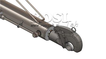 HYDRAULIC SPECIAL TOP LINK WITH HOOK - 3 CAT. 80/40-280 (90-210HP)(32,2 - gr.3)