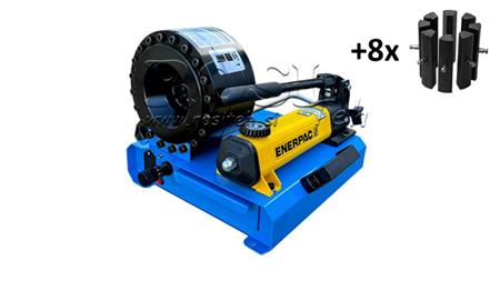 14077 - HAND PRESS PM16-8J (100 Ton) WITH JAWS