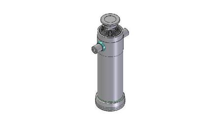 6010S -CILINDRO TELESCOPICO STANDARD/BALL 6 STADI CORSO 2257 DIAMETRO 152