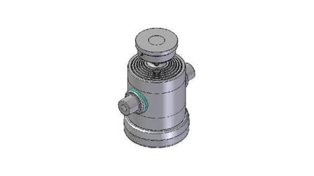 6059S -TELESCOPISK CYLINDER STANDARD/BALL 6 TRIN SLAG 1260 DIAMETER 240