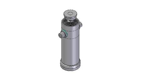 6069S -TELESCOPISK CYLINDER STANDARD/BALL 6 TRIN SLAG 3520 DIAMETER 240