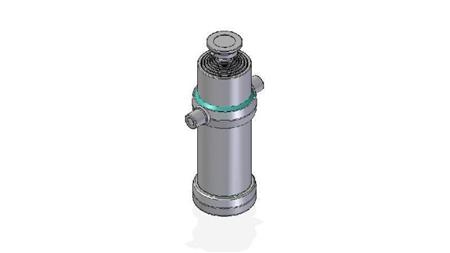 7011S - TELESCOPIC CYLINDER STANDARD/PALLON 7 VAIHEITA MATKA 2970 HALKAISU 170