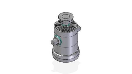 7031S - CILINDRO TELESCOPICO STANDARD/BALL 7 STADI CORSO 1737 DIAMETRO 240