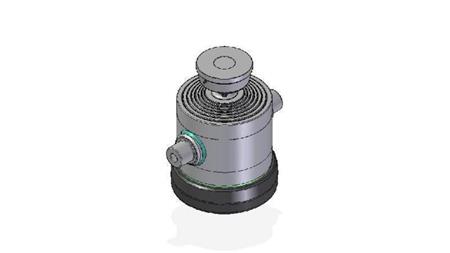 7079S -TELESCOPIC CYLINDER STANDARD/BALL 7 STAGES TRAVEL 1387 DIAMETER 300