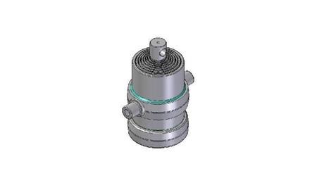 8002F -TELESCOPIC CYLINDER STANDARD/HOLE 8 STAGES STROKE 1540 DIAMETER 190