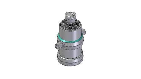 8005S - TELESCOPIC SYLINTERI STANDARD/PALLON 8 VAIHEEN MATKA 2060 HALKAISIJA 190