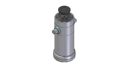 8017S -TELESCOPIC CYLINDER STANDARD/BALL 8 STAGES STROKE 3815 DIAMETER 240